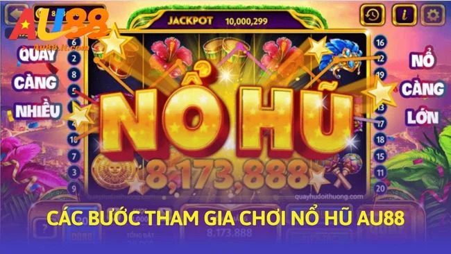 Các bước tham gia chơi Nổ hũ Au88